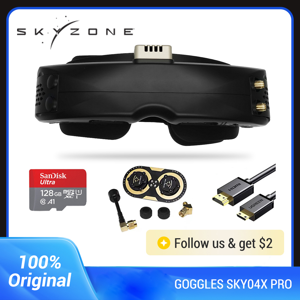 Skyzone SKY04X PRO 5.8GHz FPV  - Skyzone Sky04O Pro Fpv Goggles incelemesi ve fiyatı