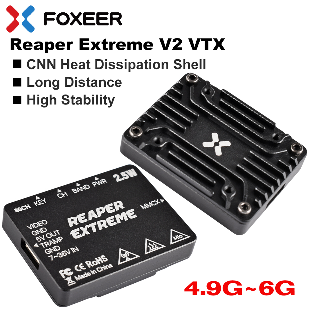 Foxeer 4.9-6G Reaper Extreme V - Foxeer Reaper Extreme 2.5W Vtx incelemesi ve fiyatı