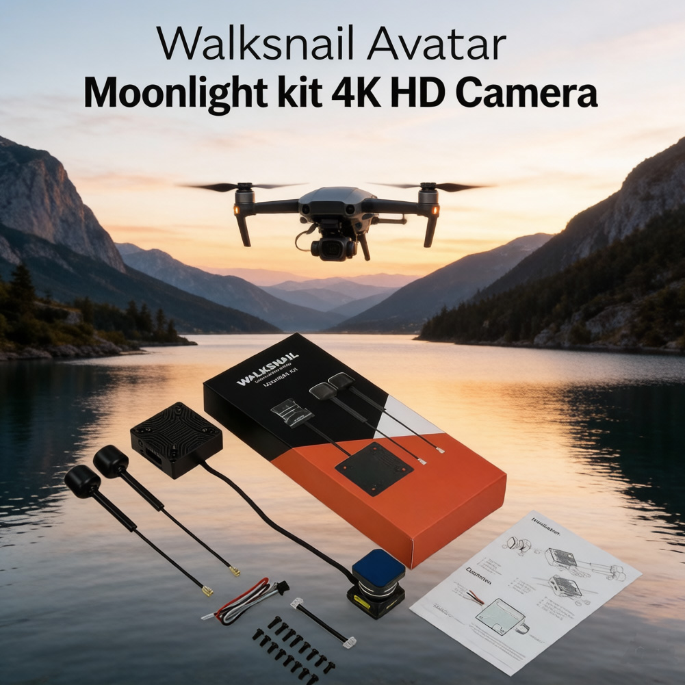 Caddx Walksnail Avatar Moonlig - Walksnail Avatar Hd Moonlight Kit 4K incelemesi ve fiyatı