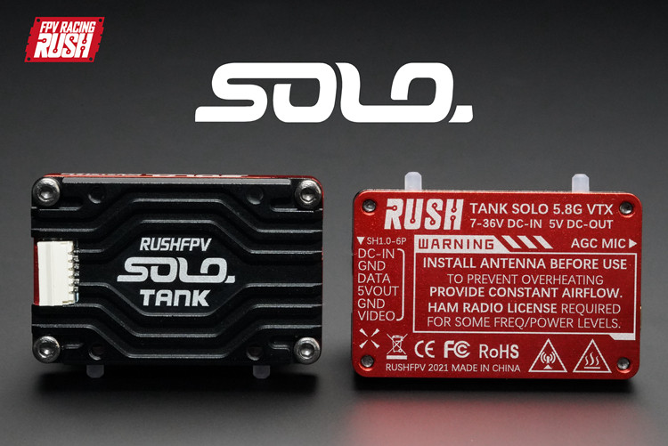 RUSHFPV 5.8G Analog VTX SOLO 1 - Foxeer Reaper Extreme 2.5W Vtx incelemesi ve fiyatı