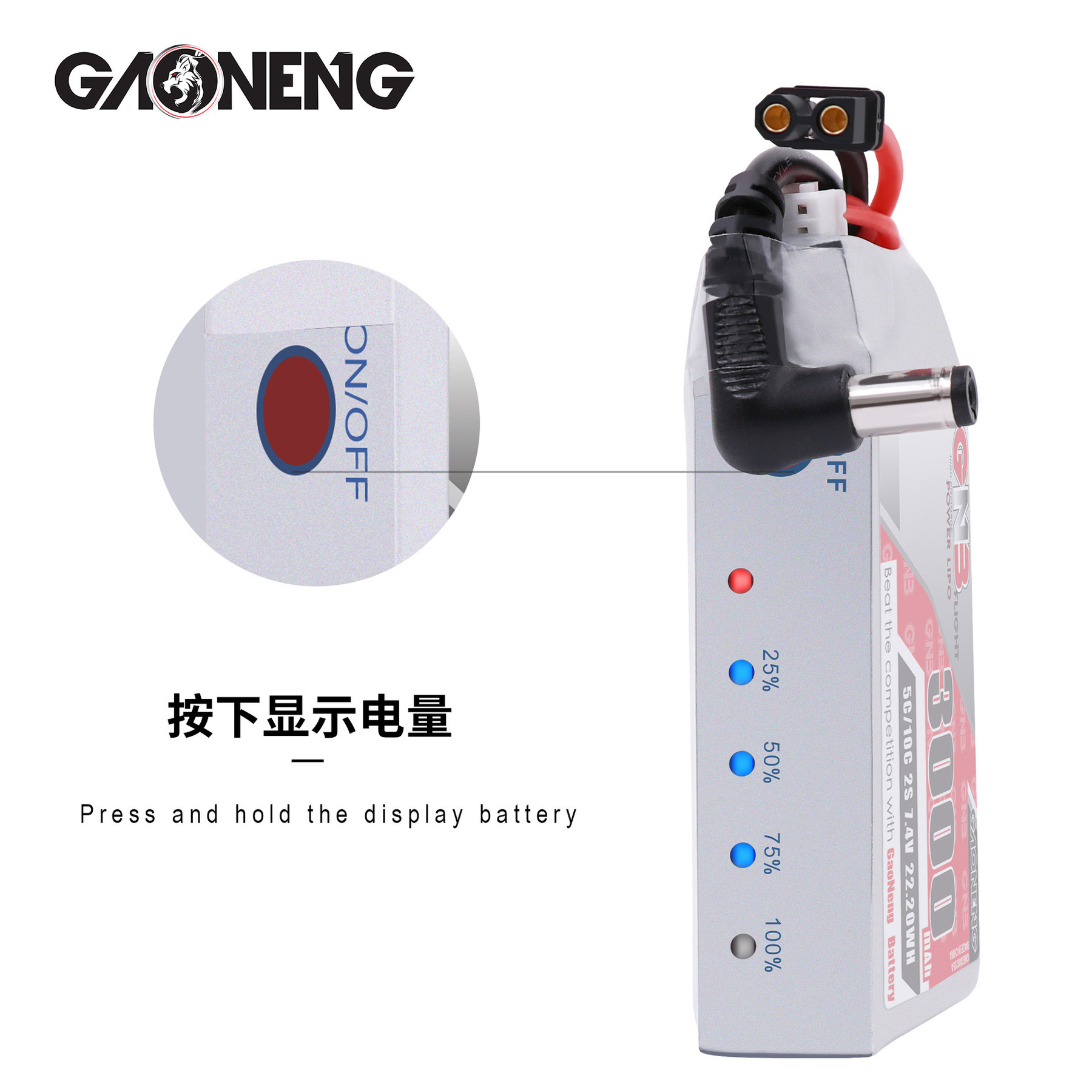 GNB 2S 7.4V 3000mAh 5C/10C Lip - Skyzone Sky04X Pro Oled Fpv Goggles incelemesi ve fiyatı