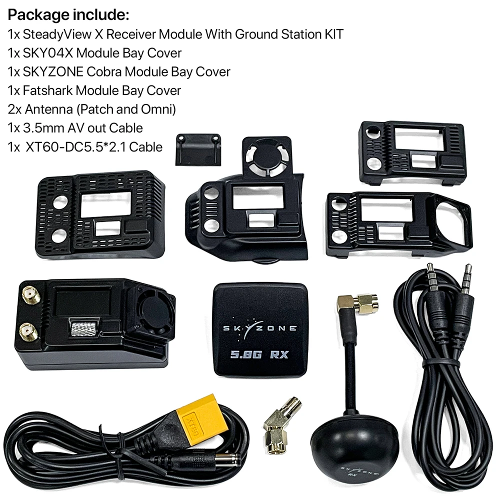 SKYZONE Steadyview X 5.0G 5.8G - Skyzone Steadyview X Receiver Module incelemesi ve fiyatı